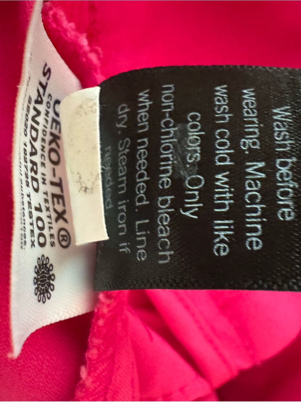 Simply Vera Vera Wang Hot Pink Cropped Ankle Pants - Picture 9 of 9